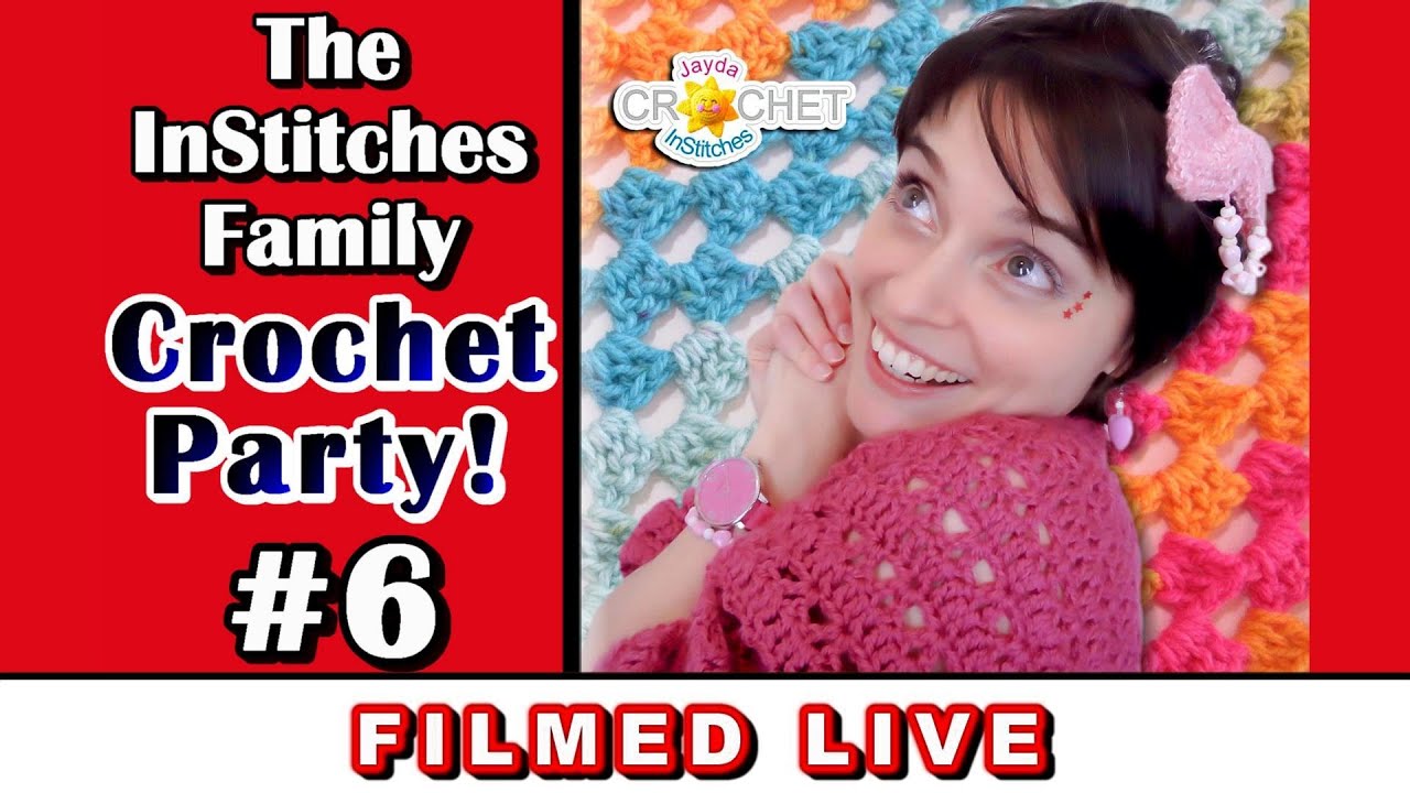 Canada Day / Independence Day Week - Granny Star - InStitches Family Crochet Party - Ep. 6 - 07/2018
