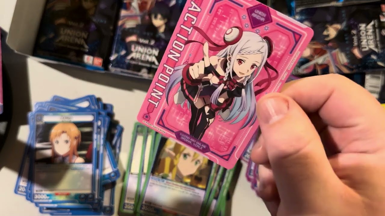 Union Arena Sword Art Online Vol 2 Unboxing