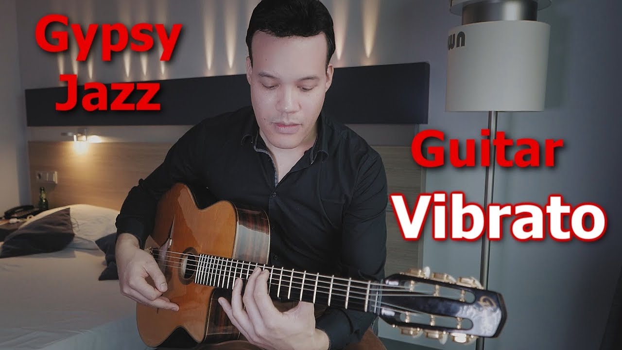 How to develop vibrato on a gypsy jazz guitar!