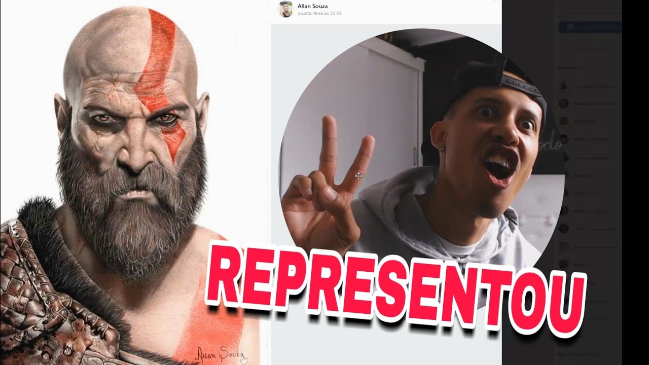 REAGINDO AOS DESENHOS DOS INSCRITOS (Kratos) PARTE 2