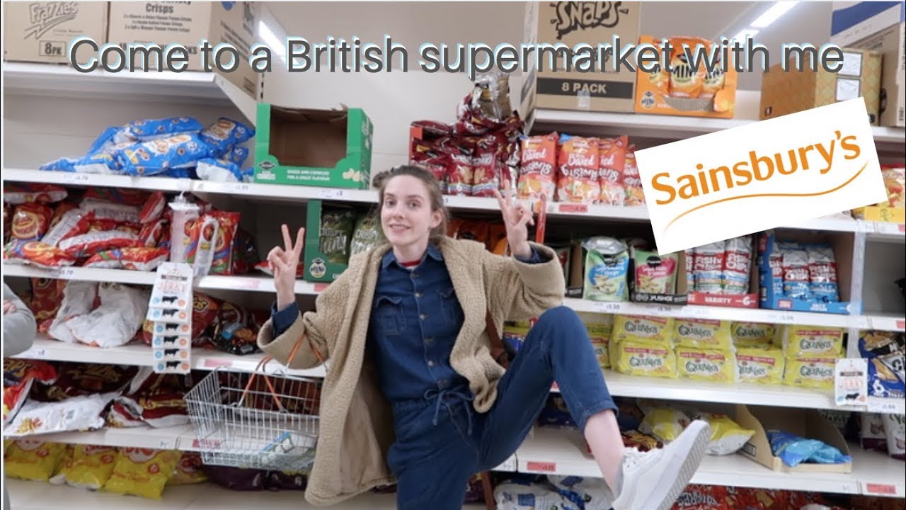 Come to a british supermarket with me (Sainsbury’s edition)