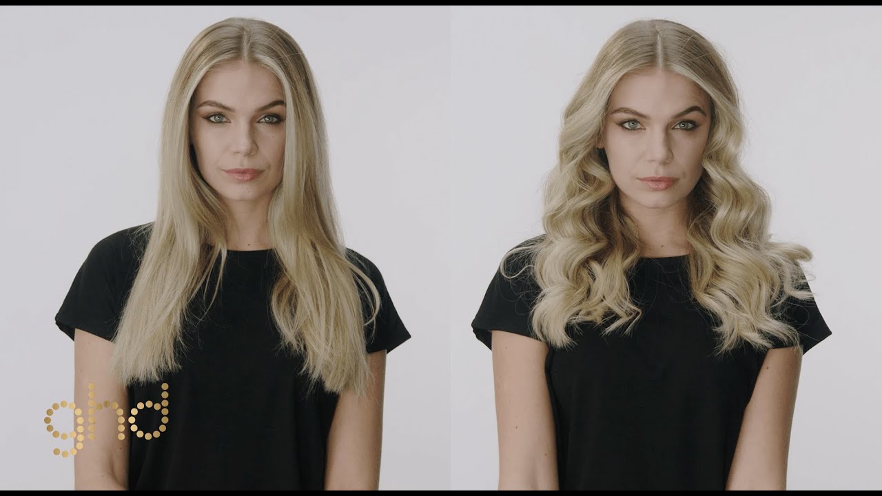 How to: Soft Waves mit einem Glätteisen // ghd Locken-Tutorial Step by Step