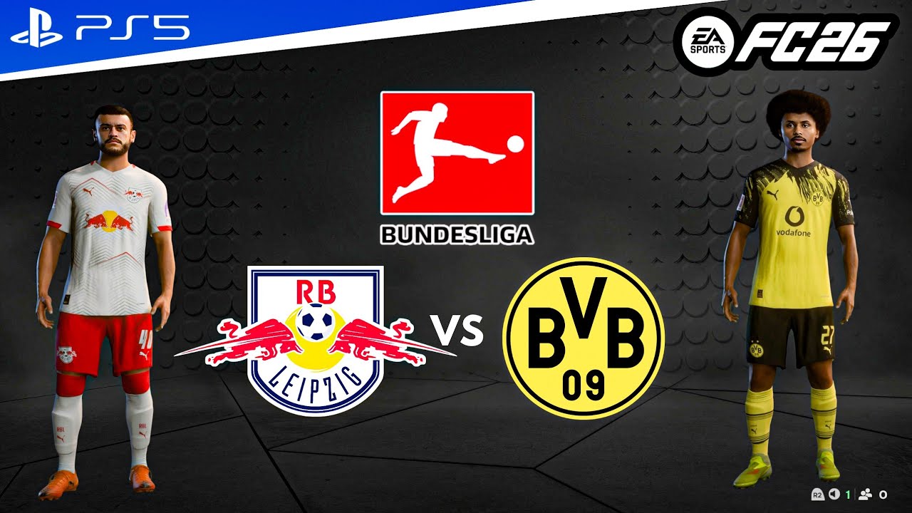 FC 26 - RB Leipzig vs Dortmund | Bundesliga 25/26 Full Match [PS5™]