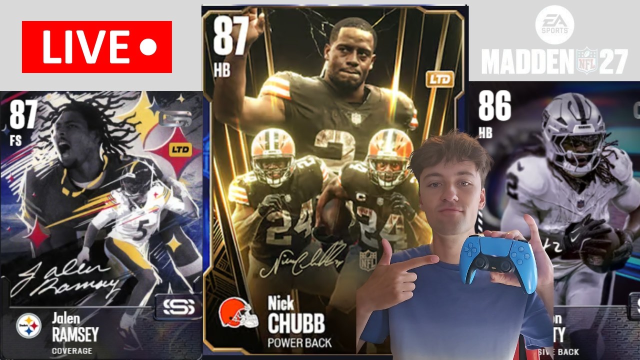 MUT 27 87 LTD CHUBB REVEAL! COLLECTOR SERIES LIVE! MARKET/TEAM NMS UPDATES + H2H RANKED FINISH?!?