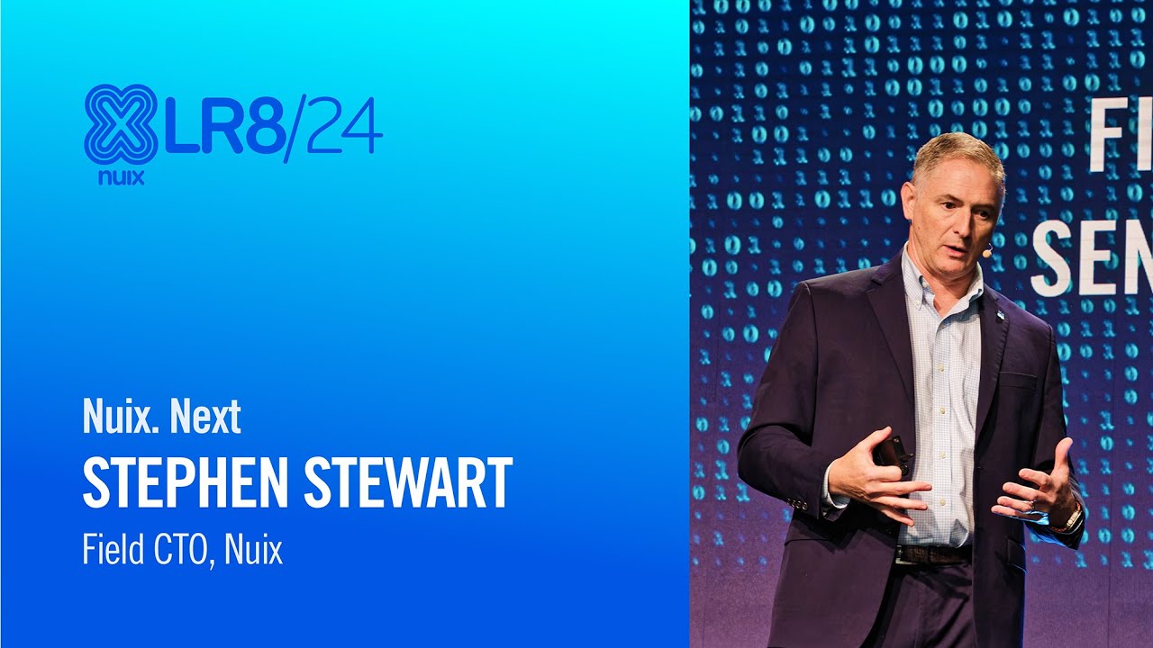 XLR8/24 Keynote Sydney: Stephen Stewart - Field CTO, Nuix