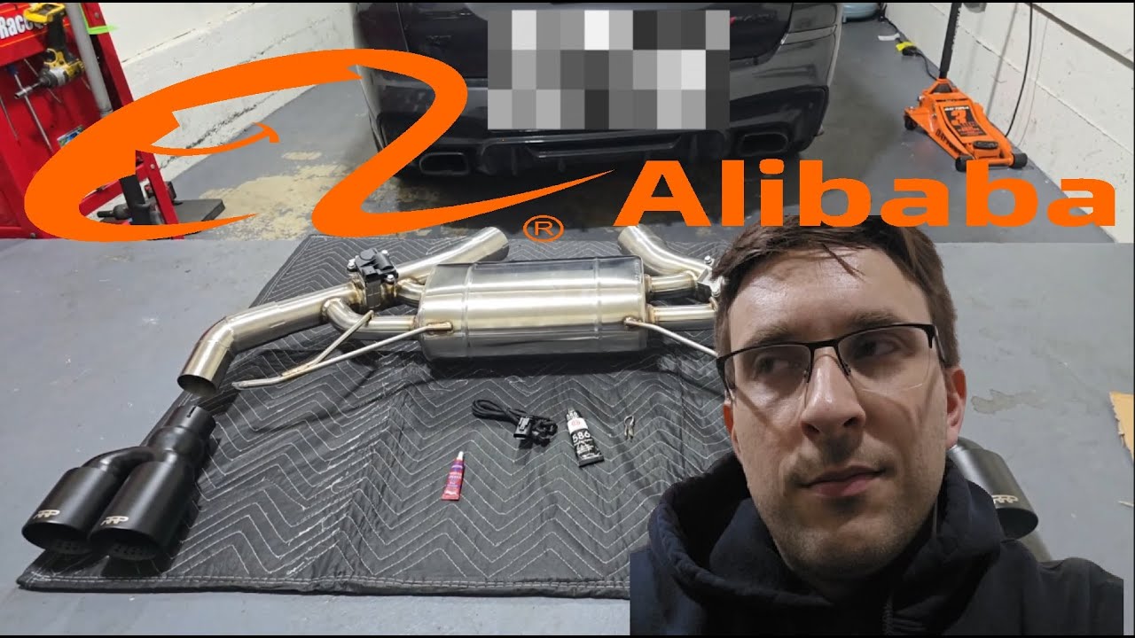 Выхлопная система с клапанами Alibaba для BMW X3 G01