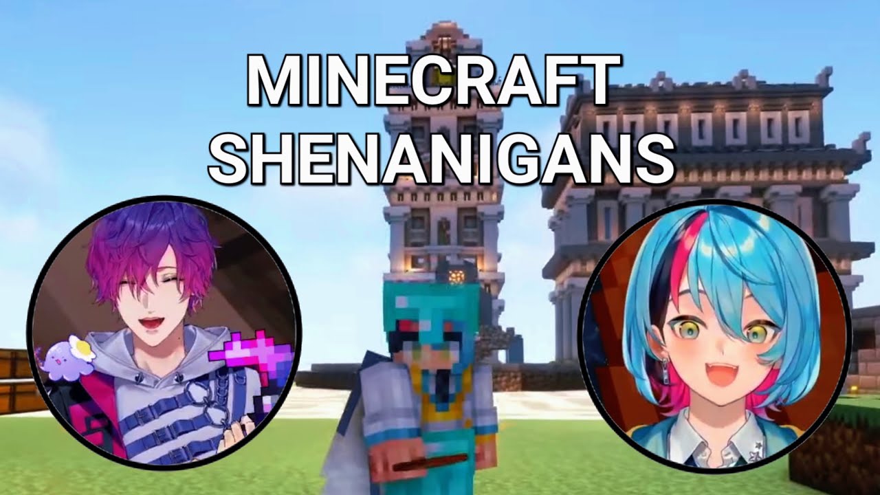 Kyo & Uki Minecraft Shenanigans [ Nijisanji EN ]