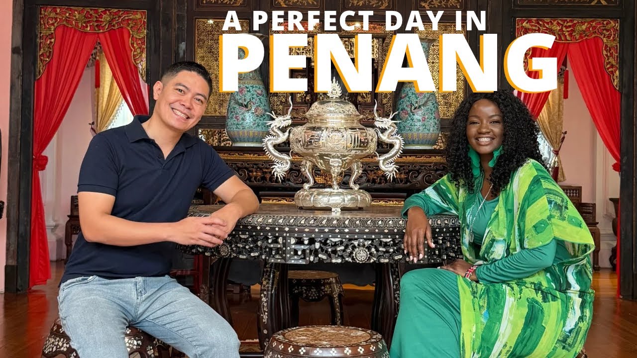 I didn't expect this in Penang; Baba Nyonya Museum, Street Art & First Time Eating Durian