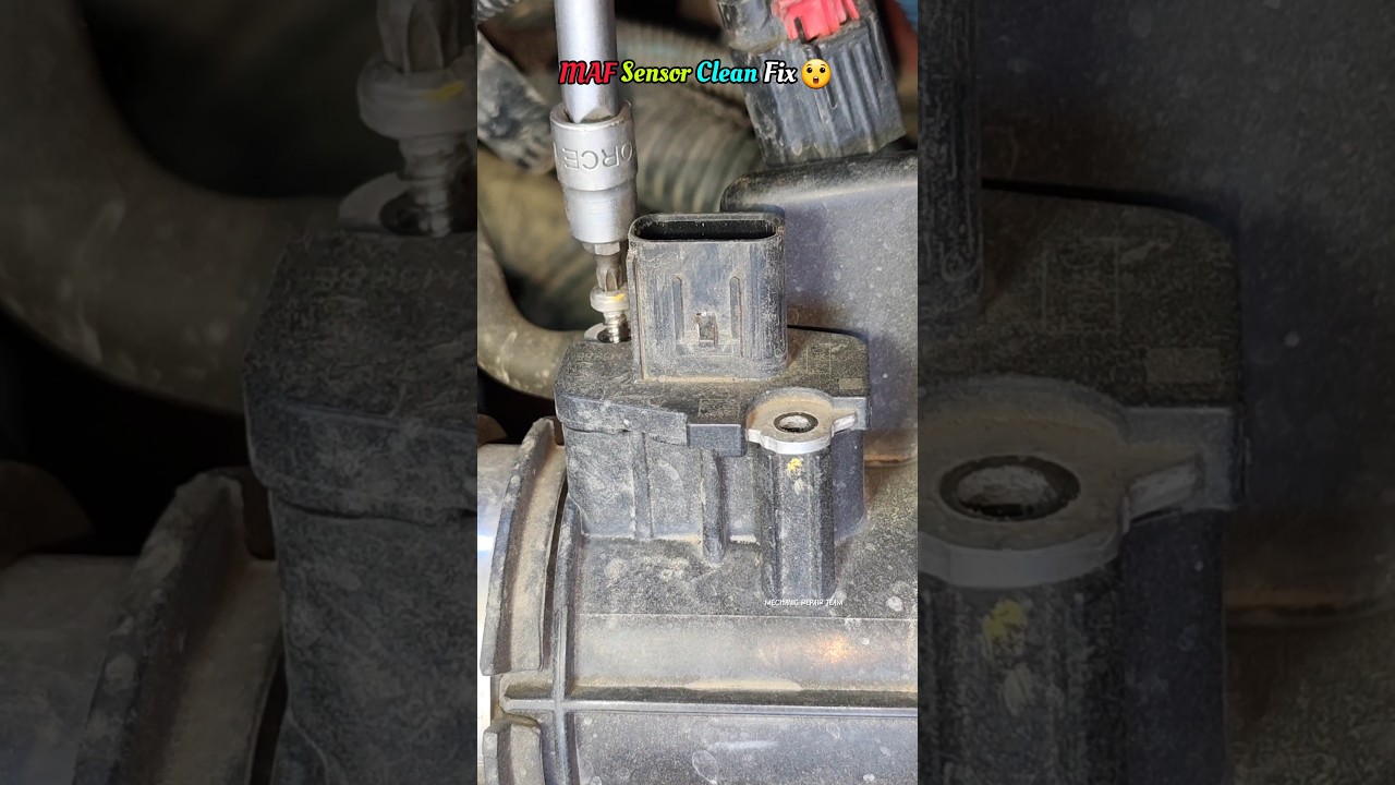 How to Clean MAF Sensor Properly😲