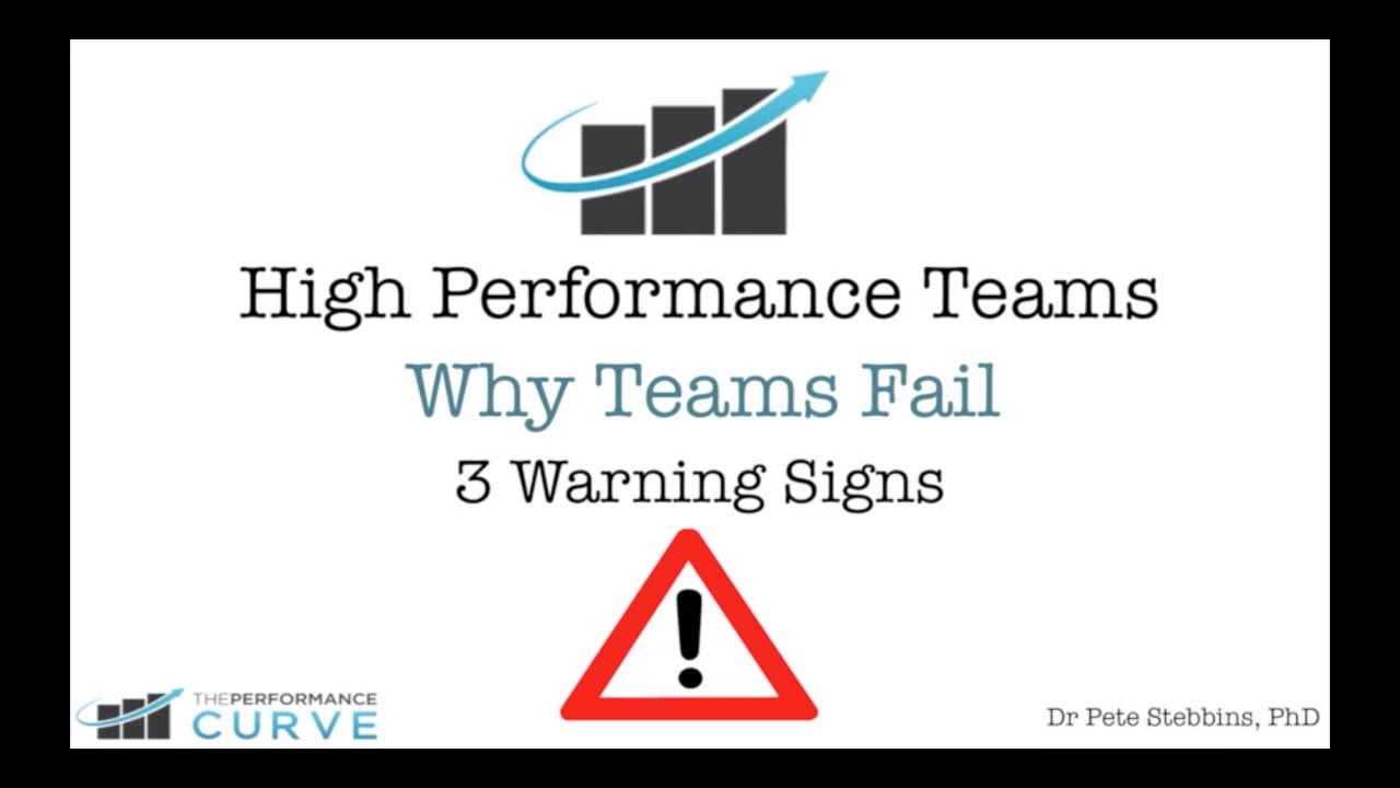 Why Teams Fail