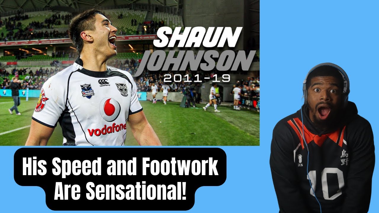 NFL FAN REACTS TO NRL GREAT Shaun Johnson | Best Moments