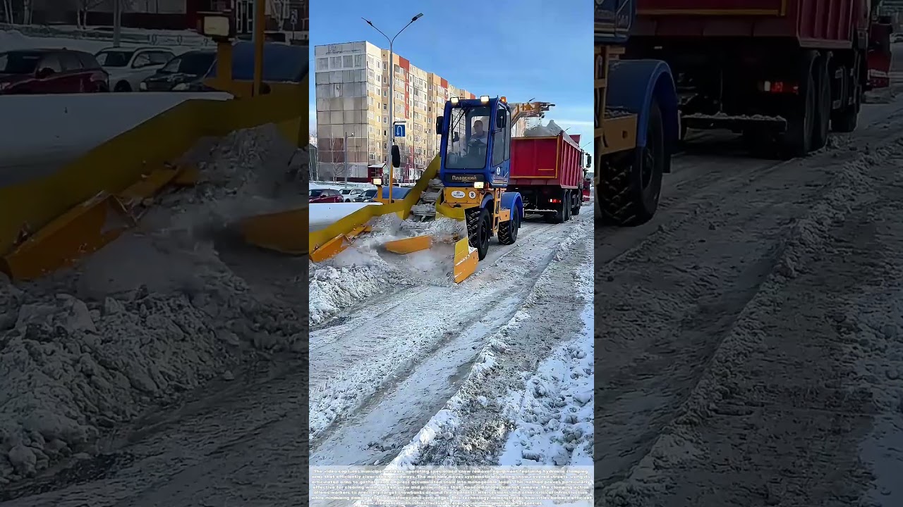 Clamping Winter's Grip: How Municipal Workers Clear Urban Snow
