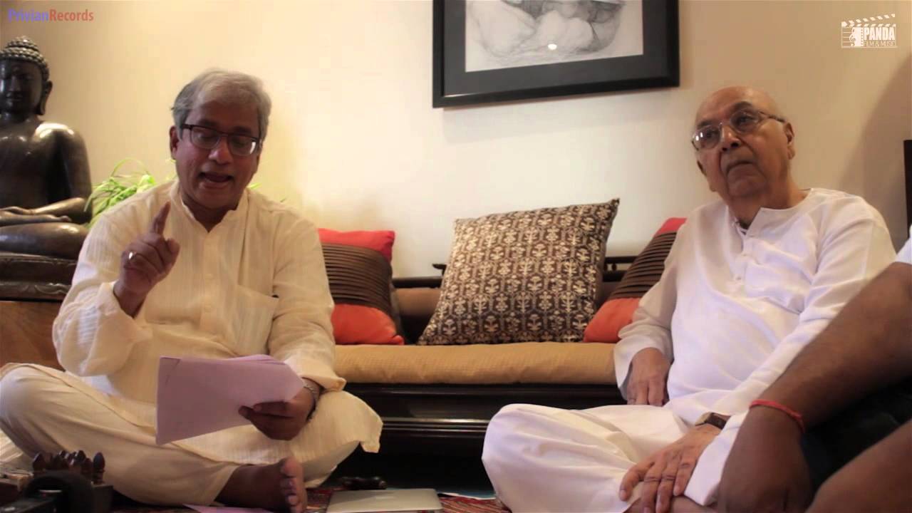 5th Baithak Pt Dhruba Ghosh in Dialouge with Pt Arvind Parikh on Sarangi and its evolution 1st Part