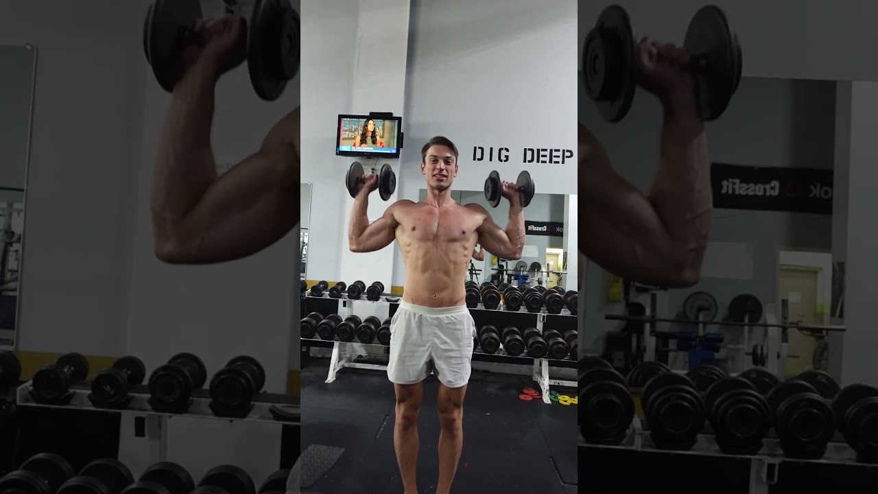 Dumbbell Shoulder Press Tip!