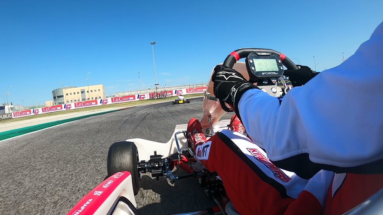 Onboard with Marijn Kremers At Adria Raceway KZ2