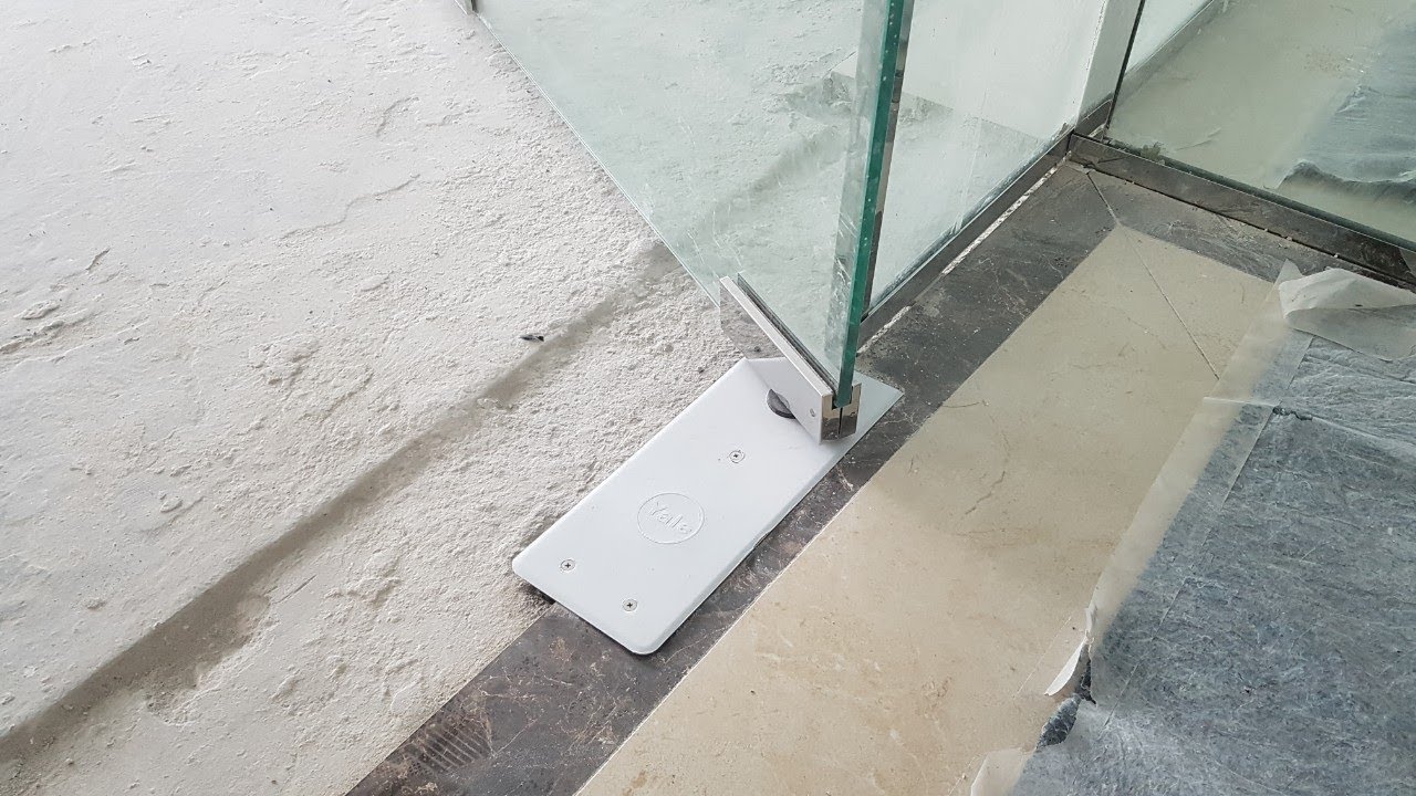 Hướng dẫn lắp đặt bản lề sàn