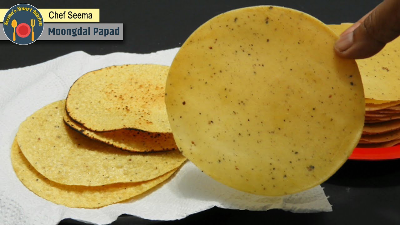 बाज़ार जैसे मूंग दाल पापड़ बनाने का आसान तरीका Tips & Tricks | Moong Dal Papad | Seemas Smart Kitchen