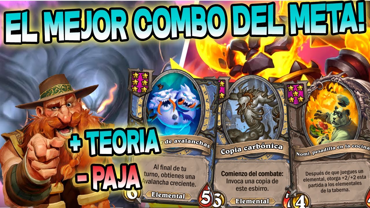 El Mejor Combo Del Meta! Hearthstone campos de batalla battlegrounds en español