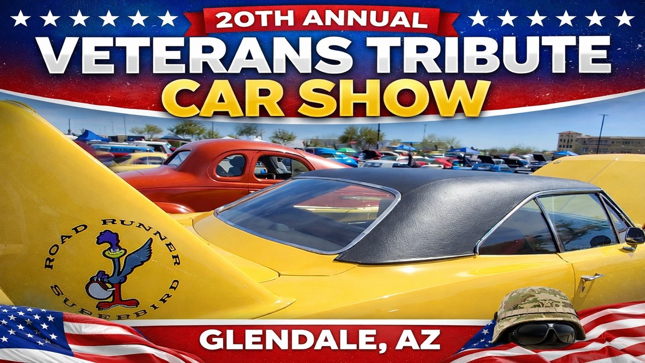 20th Annual Veterans Tribute Car Show at Desert Diamond Casino, Glendale AZ