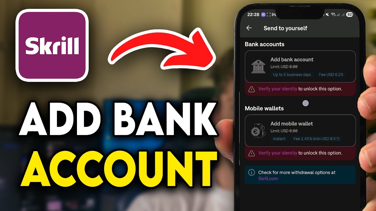 How to Add My Bank Account to Skrill (2025)
