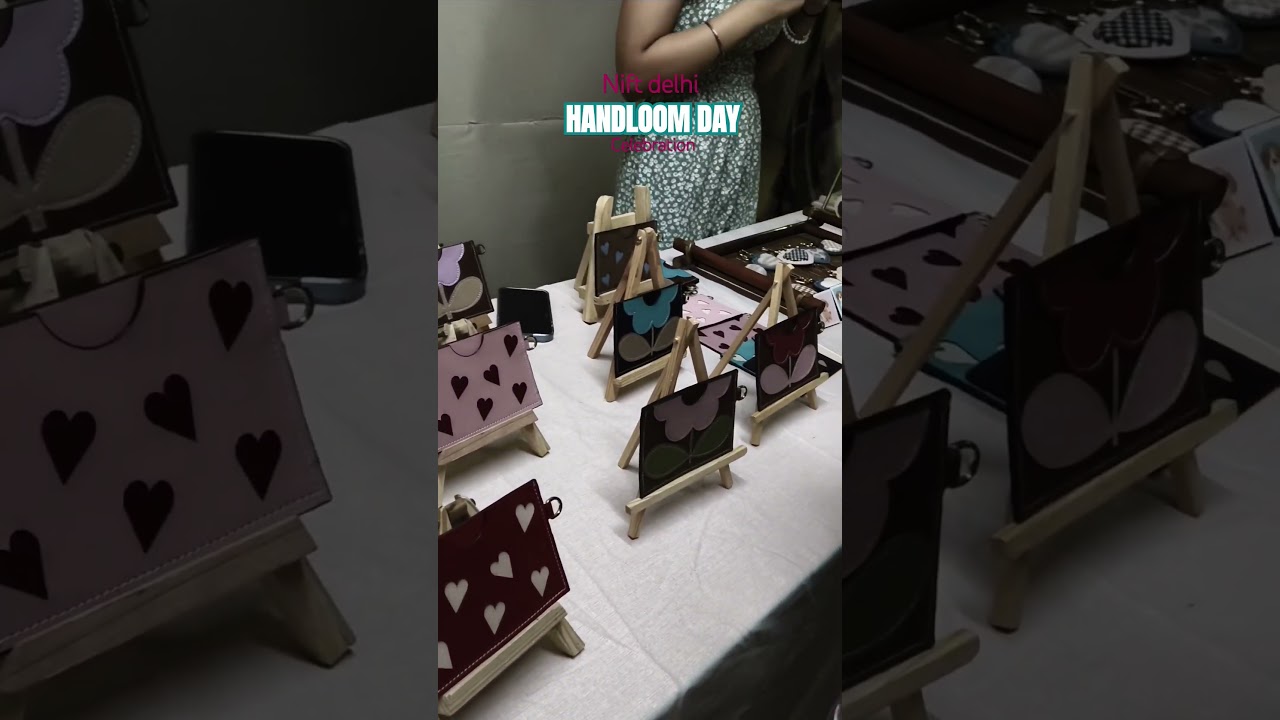 nift delhi handloom day celebration ✨ #nift #niftdelhi #trending #trendingshorts #viral #shorts
