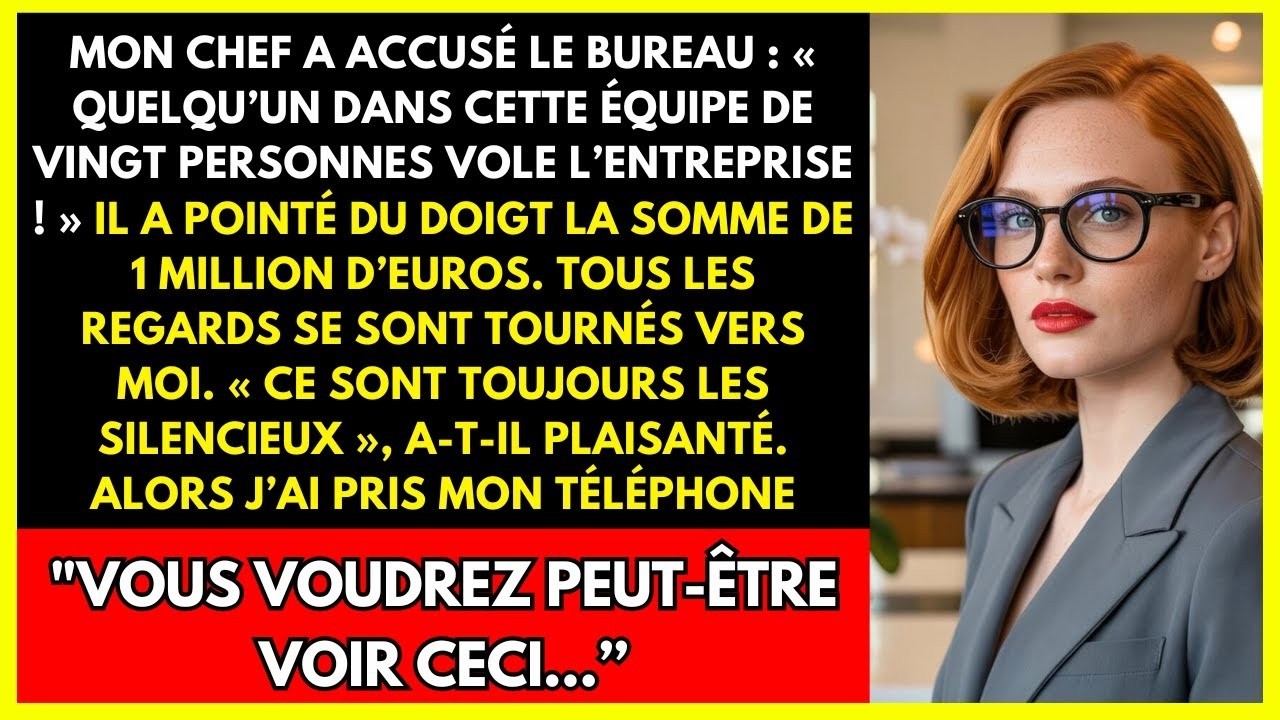 MON CHEF A ACCUSÉ MON ÉQUIPE DE 20 PERSONNES DE FRAUDE, JUSQU’À CE QUE JE LUI MONTRE LES PREUVES