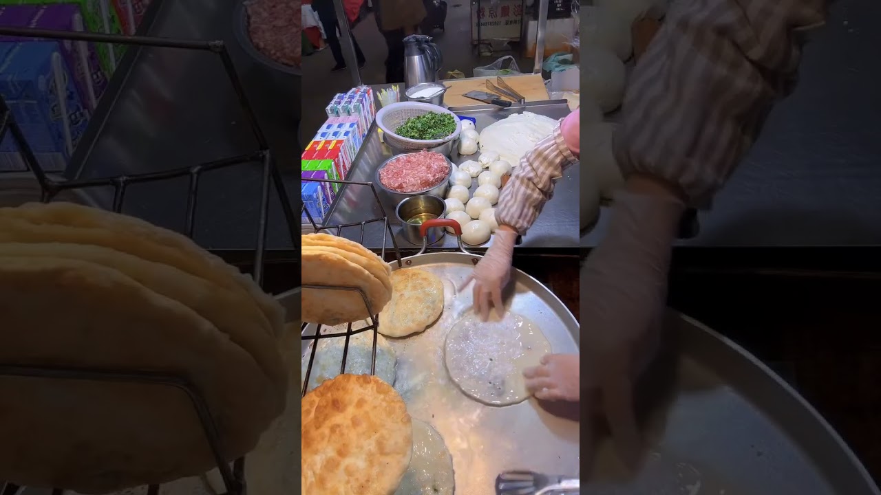 🔴 Live🔴Set up a stall and sell 1,000 scallion pancakes every day!的副本