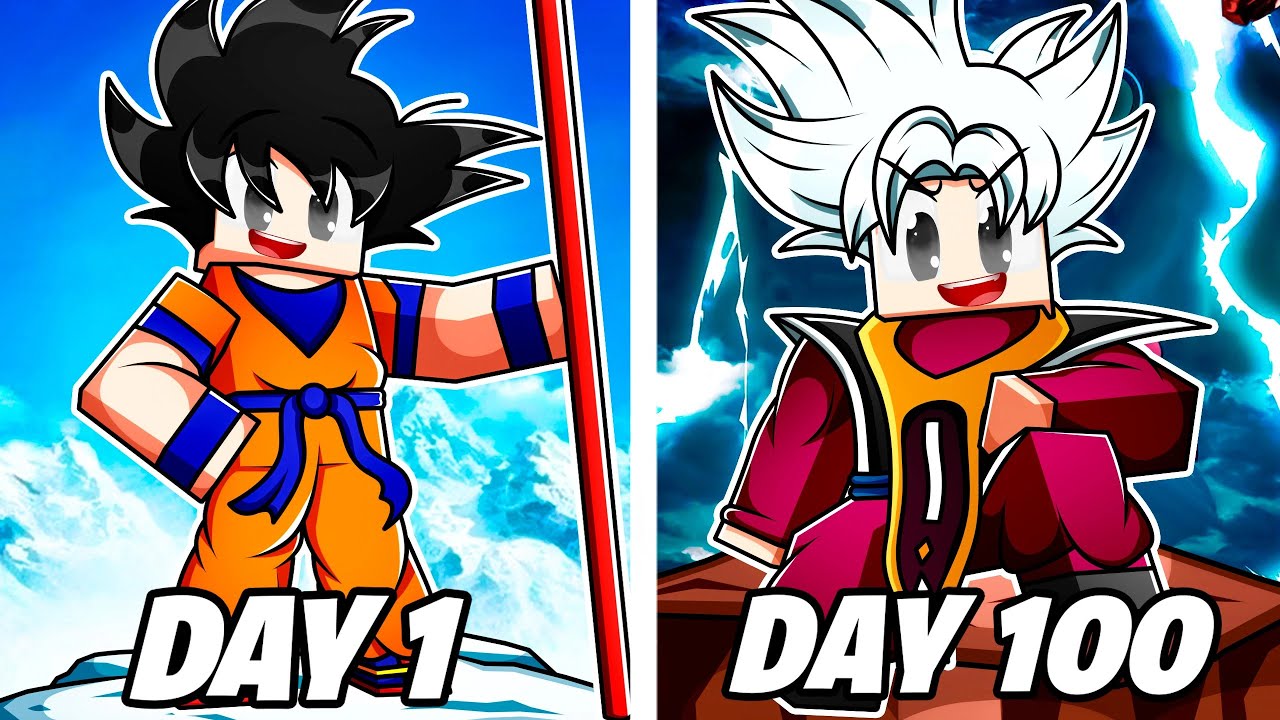 I Played Minecraft Dragon Block C As ANGEL GOKU For 100 DAYS… This Is What Happened