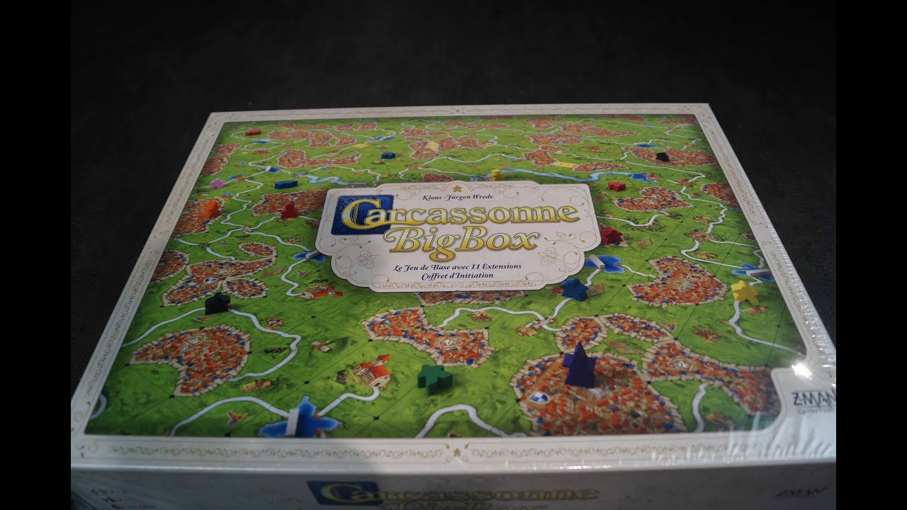 Review/Unboxing - Carcassonne Big Box