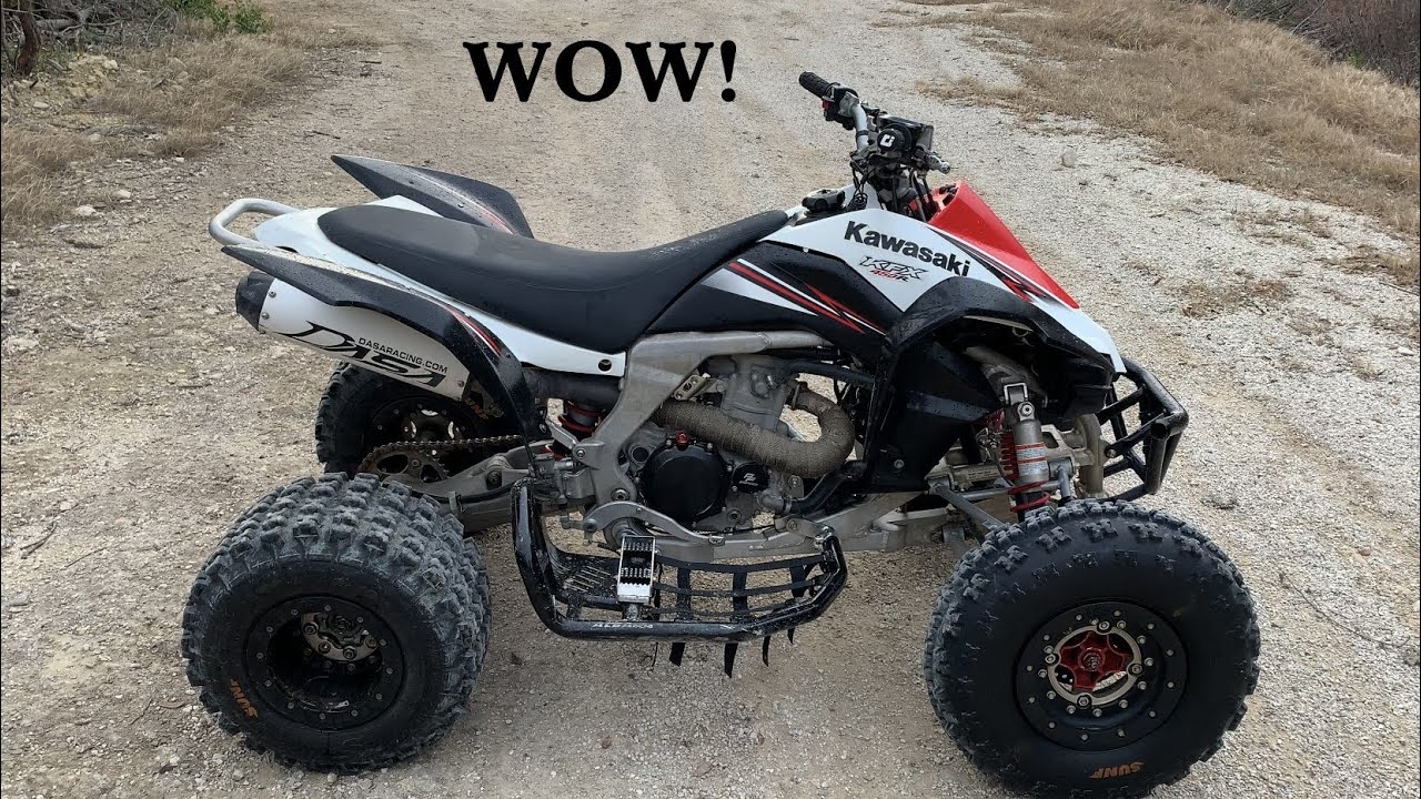KFX450R First Impression and Walkaround