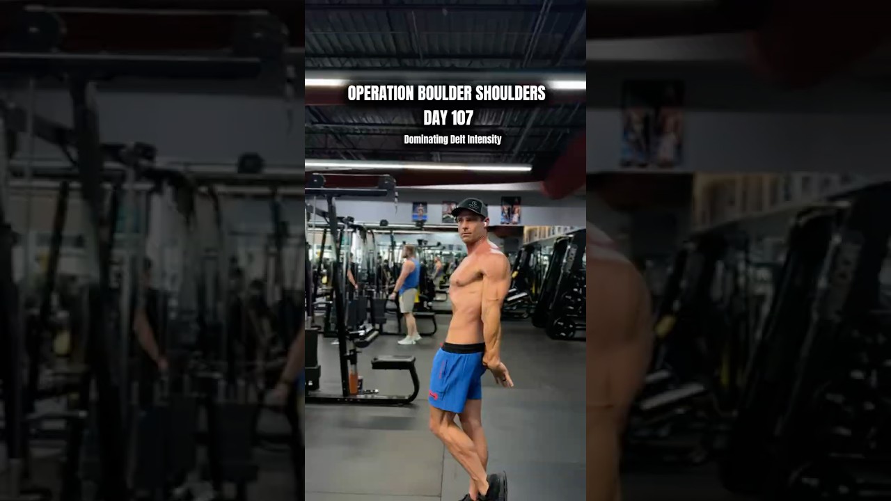 Day 107 Operation Boulder Shoulder: Delt Dominance - Dominating Delt Intensity