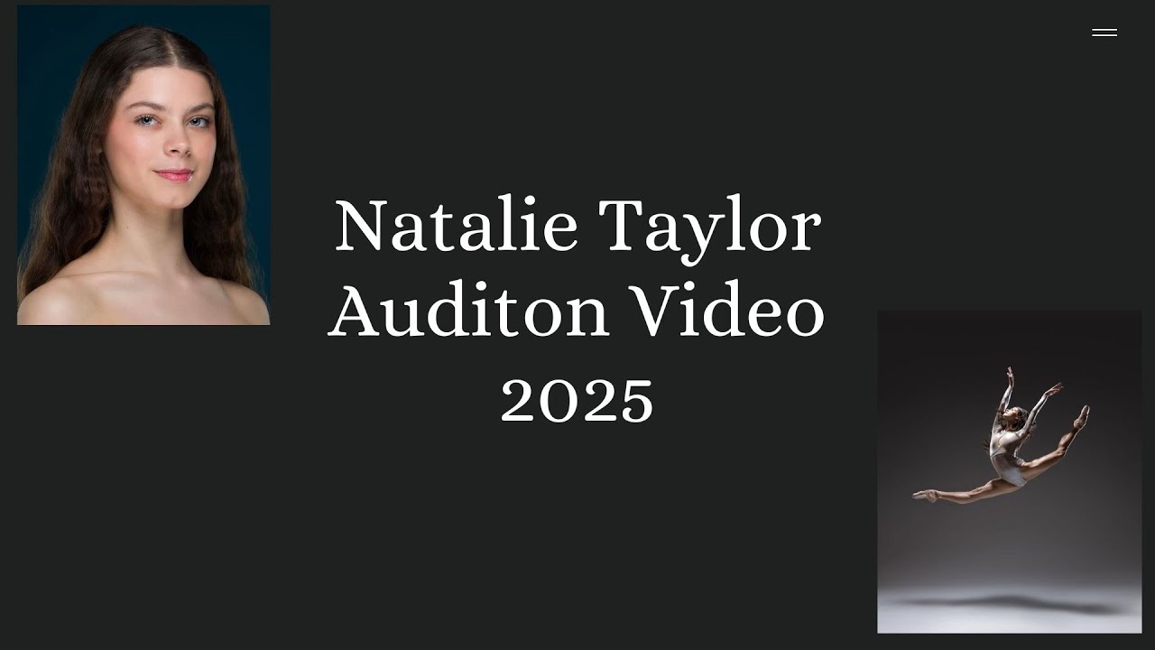 Natalie Taylor Audition Video 2025