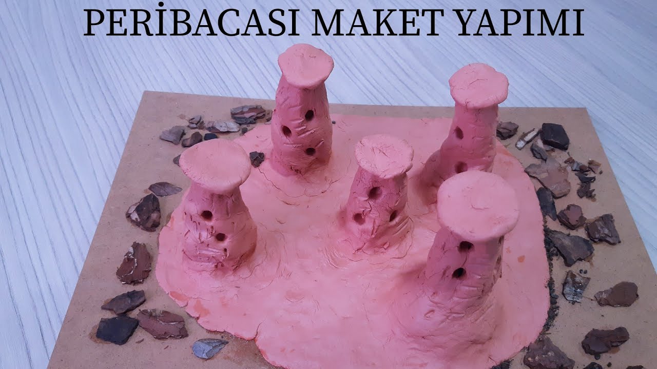Peribacası Maketi | Coğrafya Maket Tasarımı 🏞🌿