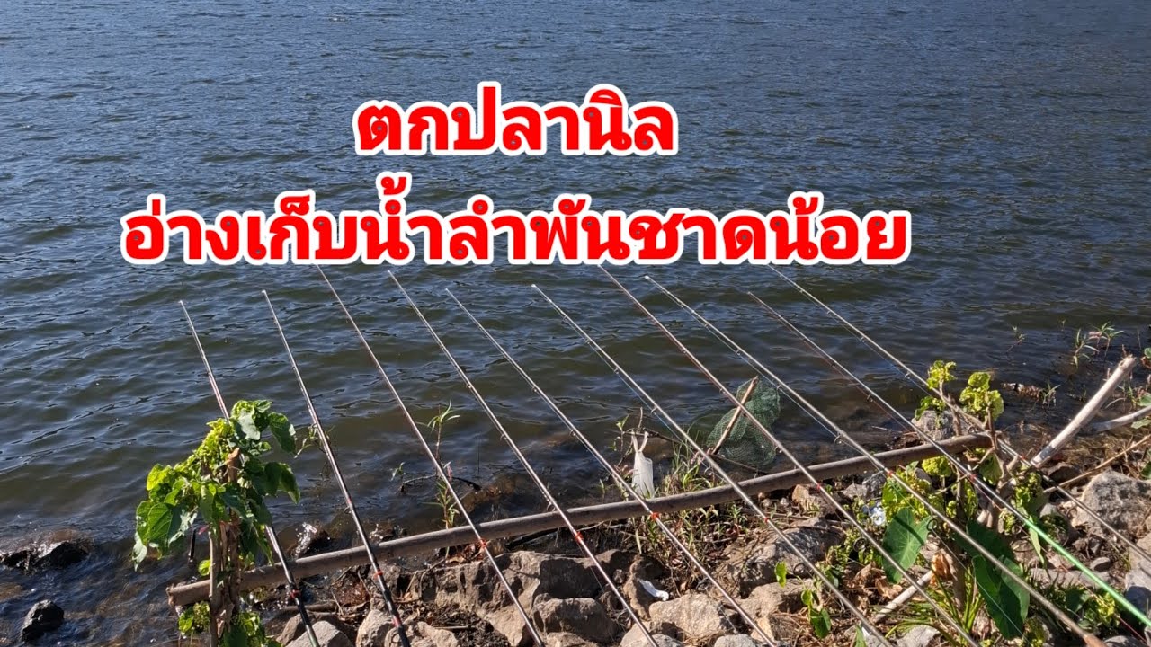 ตกปลานิลอ่างเก็บน้ำลำพันชาดน้อย