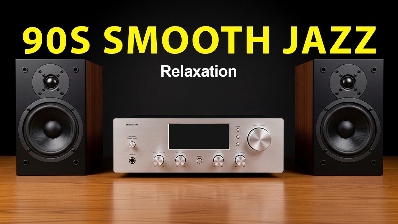 90s Smooth Jazz Relaxation  – Smooth Instrumental Grooves for Relaxing & Chilling