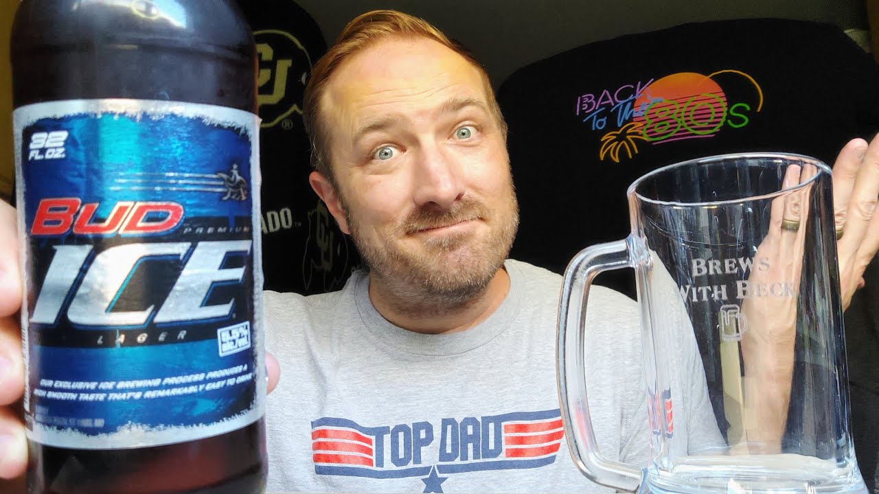Anheuser-Busch - Bud Ice #Lager #Beer #Review | Brews with Beck 🍺 #LIKE 👍 #SUBSCRIBE 🍻