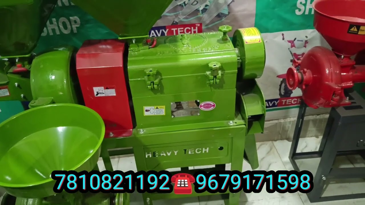 3 in 1 rice mill 6w300 new model,with 5.5 Hp motor, capacity par hours 300-350kg.