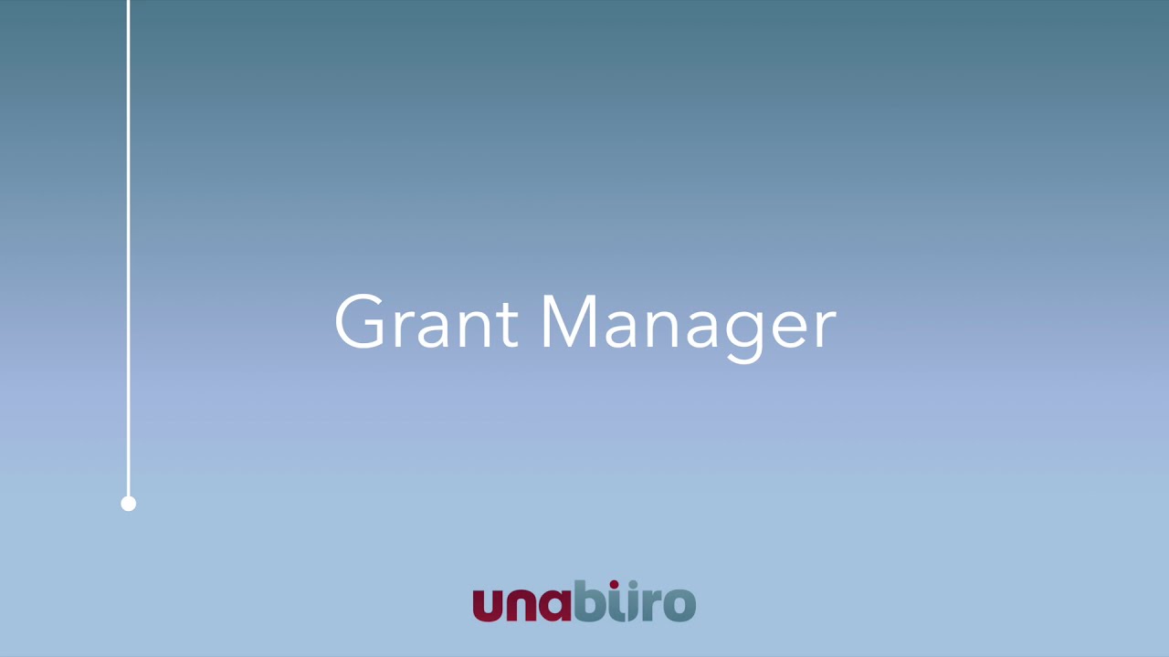 Grant Manager Portal