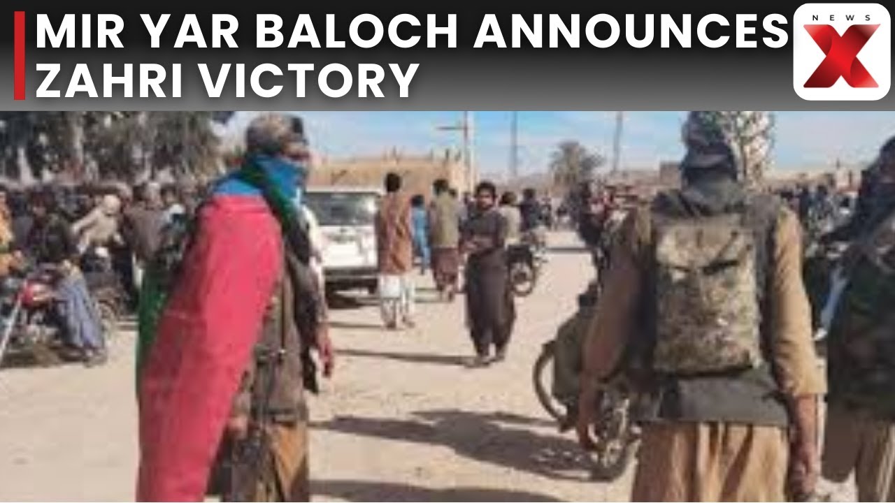 Mir Yar Baloch Confirms Balochi Forces Capture Key Zahri Town After 21 Days of Operations