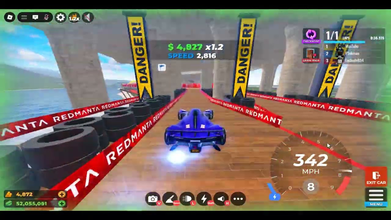 Over And Out 48.998 seconds using Trident Evo