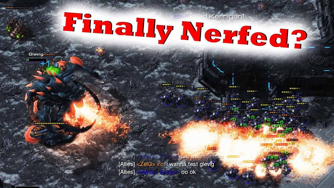 Did Glevig get a Nerf or a Buff ?  / Kerrigan Survival /  Starcraft 2 arcade
