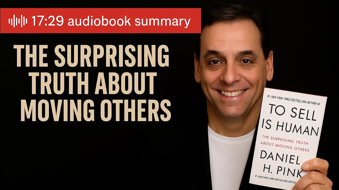 To Sell Is Human by Daniel Pink | Audiobook Summary |Learn New Rules of Selling in a Non-Sales World