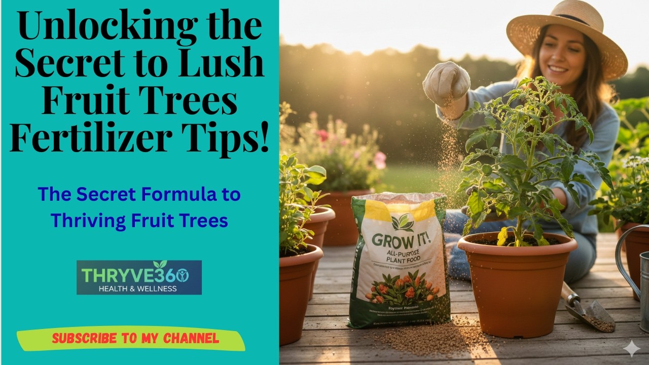 Unlocking the Secret to Lush Fruit Trees Fertilizer Tips!