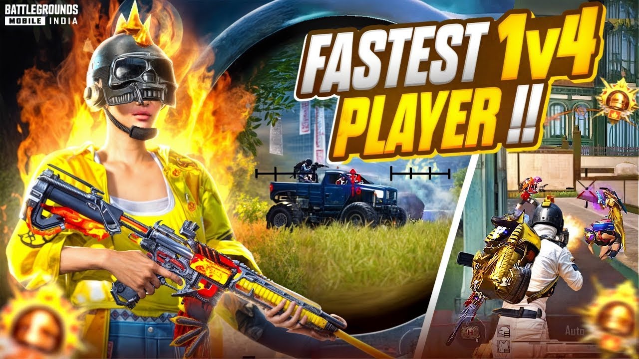 🥶 Fastest 1v4 Player !! Bgmi Gameplay | Solo Vs Squad ☠️ Like Share & Subscribe Krishuu Yt  👊