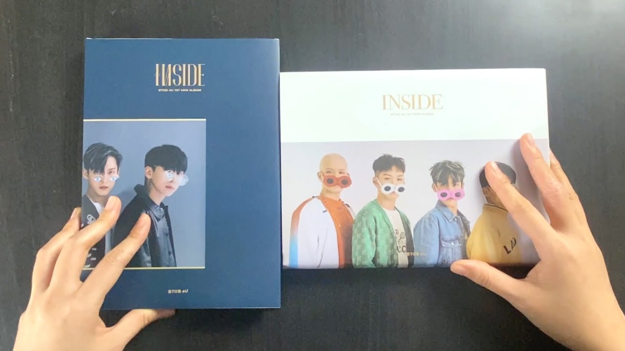 BTOB 4U (비투비 포유) 1st Mini Album INSIDE Unboxing