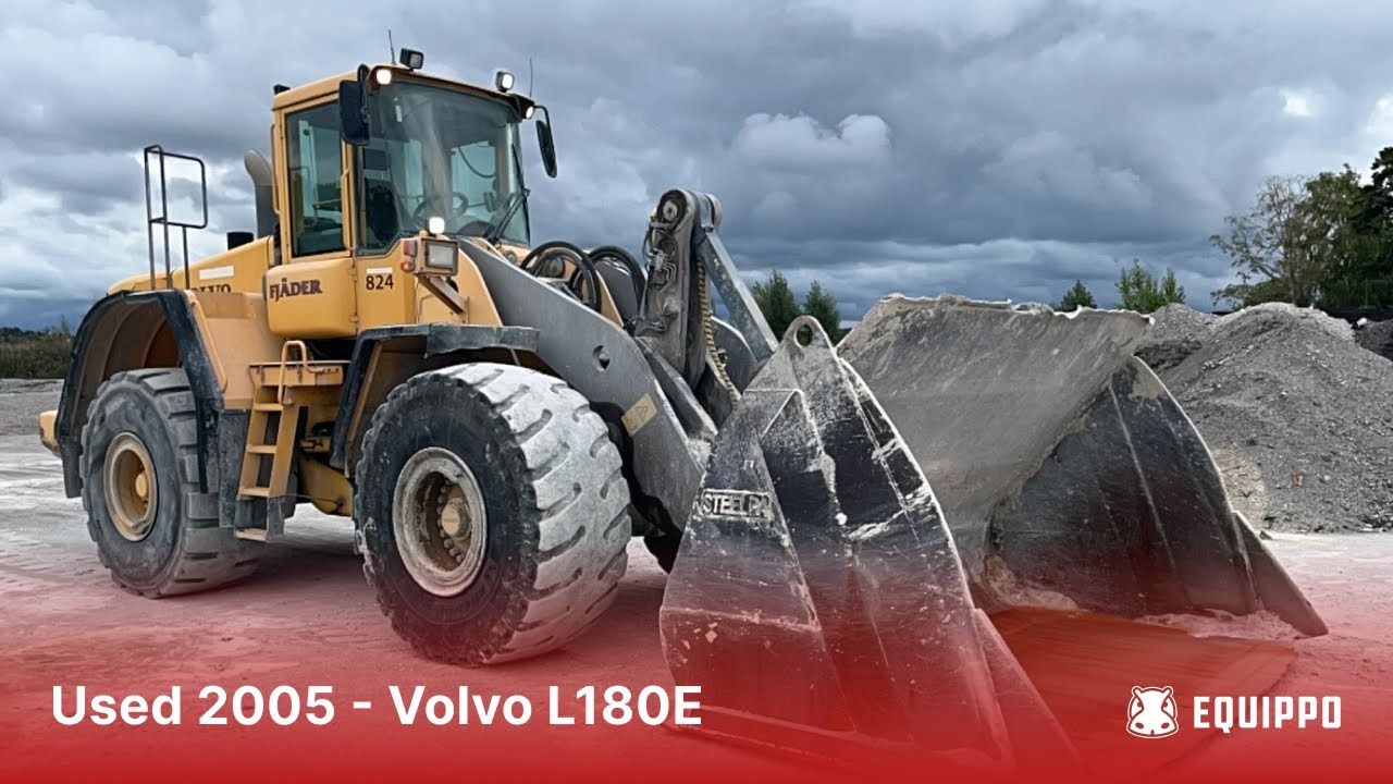 Used 2005 - Volvo L180E | Used Wheel Loader | equippo.com |