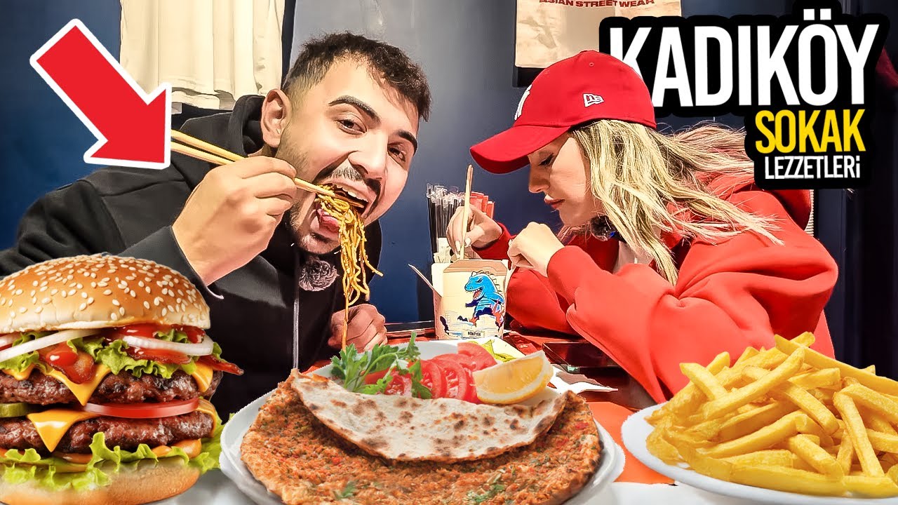 SEVGİLİMLE KADIKÖY SOKAK LEZZETLERİ!