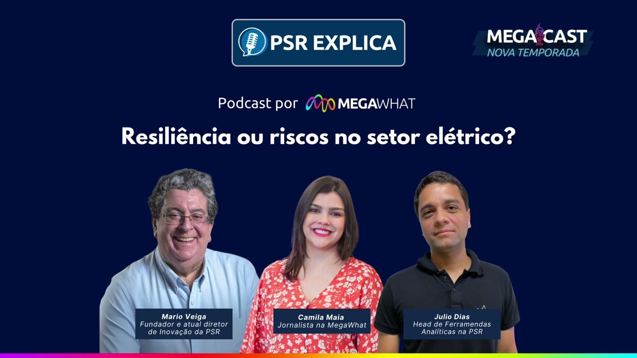 #02 - Resili&ecirc;ncia ou riscos no setor el&eacute;trico? - PSR Explica na MegaWhat