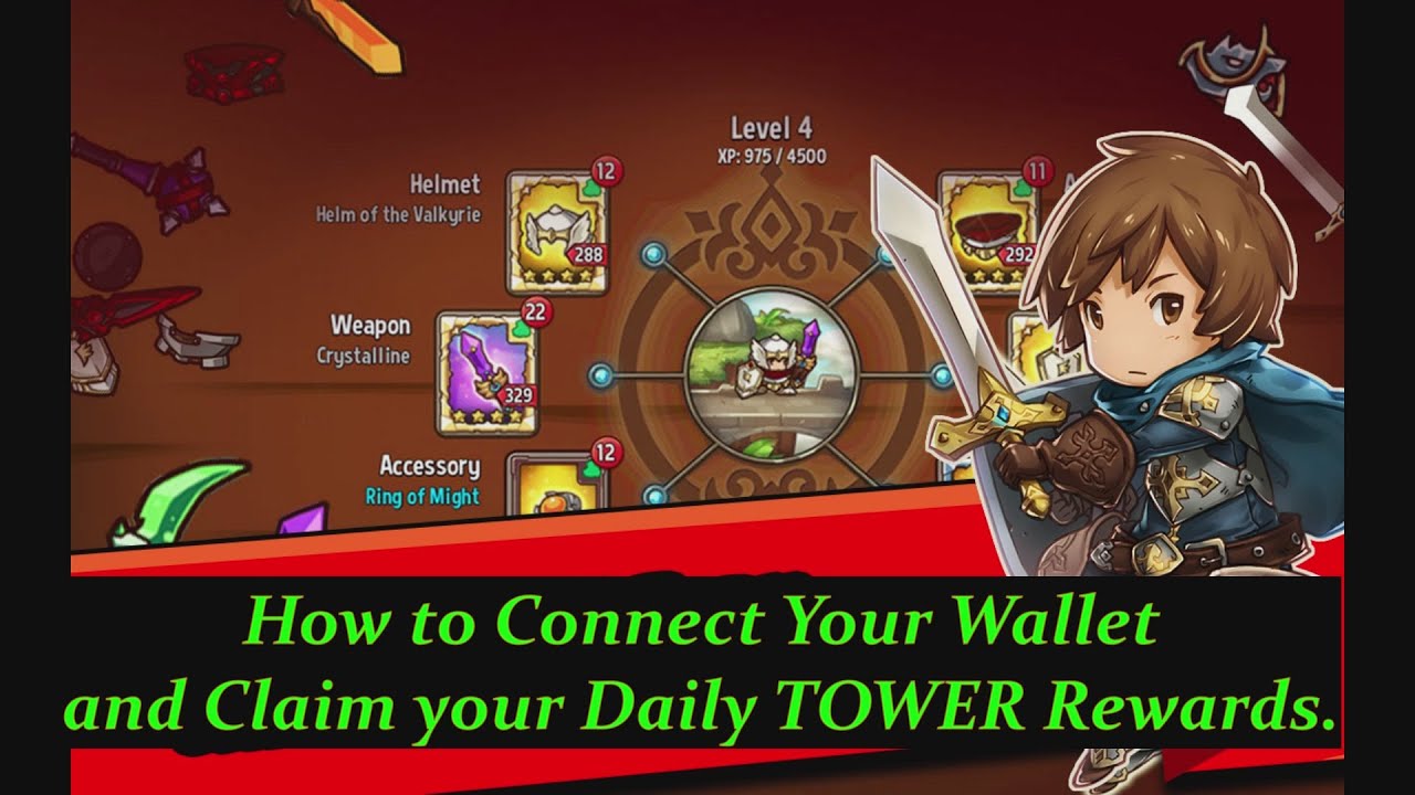 How to Connect Your Wallet and Claim Daily Token Rewards/Crazy Defense Heroes