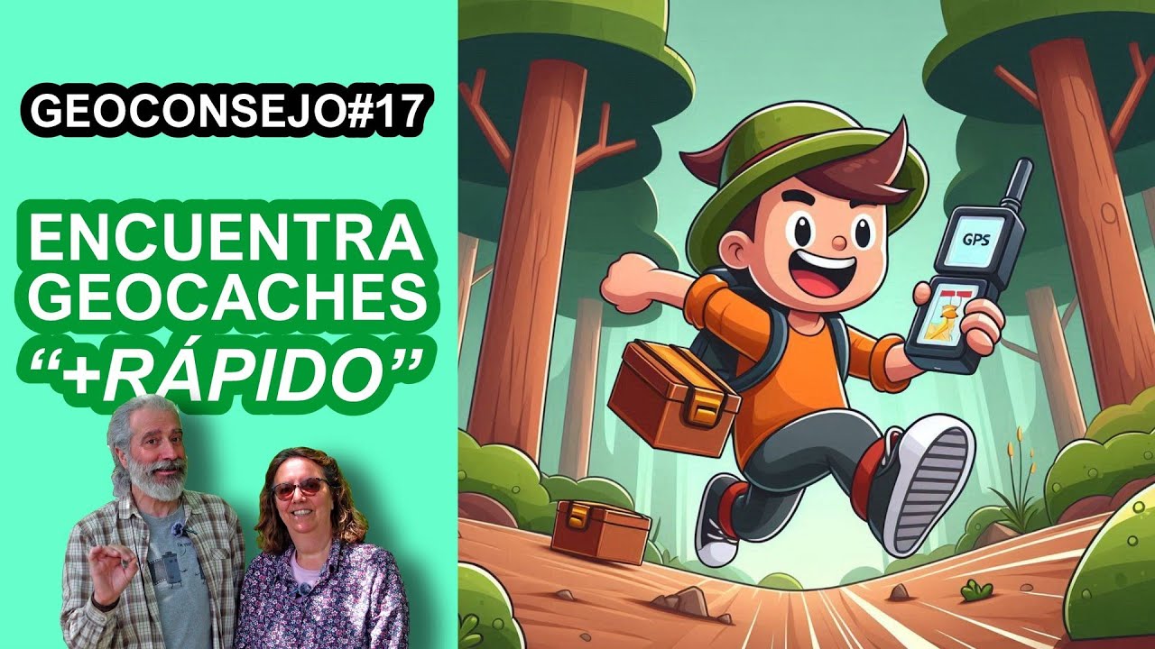 🏃🏼&zwj;♀️ C&oacute;mo ENCONTRAR geocaches m&aacute;s rapido 🏃🏼&zwj;♂️ (CONSEJOS para GEOCACHING #17)